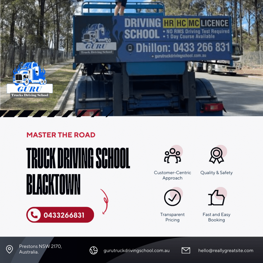 Truck Driving School Blacktown