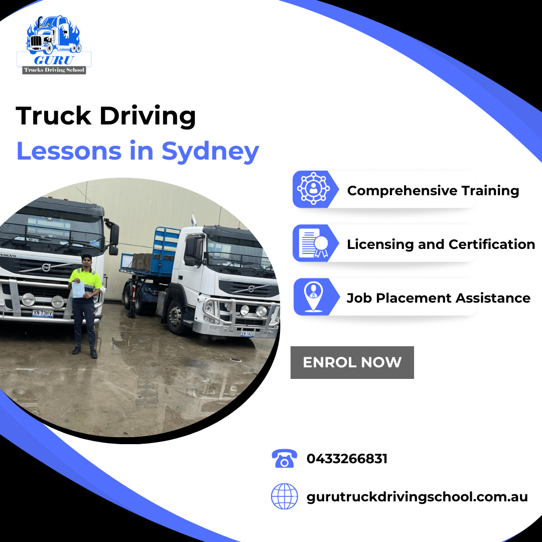 Truck Driving Lessons Sydney