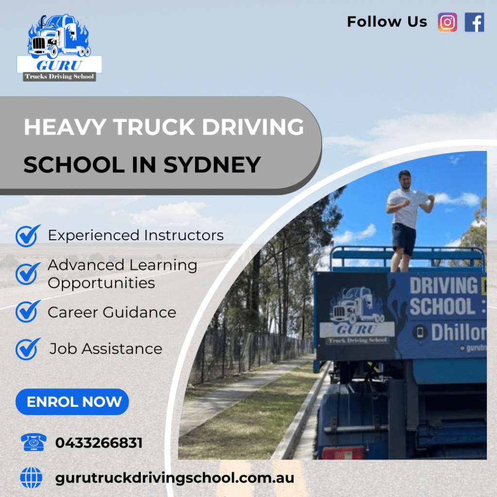 Heavy Truck Driving School Sydney