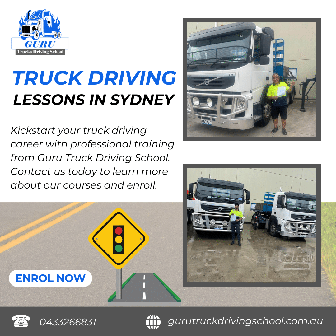 Truck Driving Lessons Sydney Truck Driving School