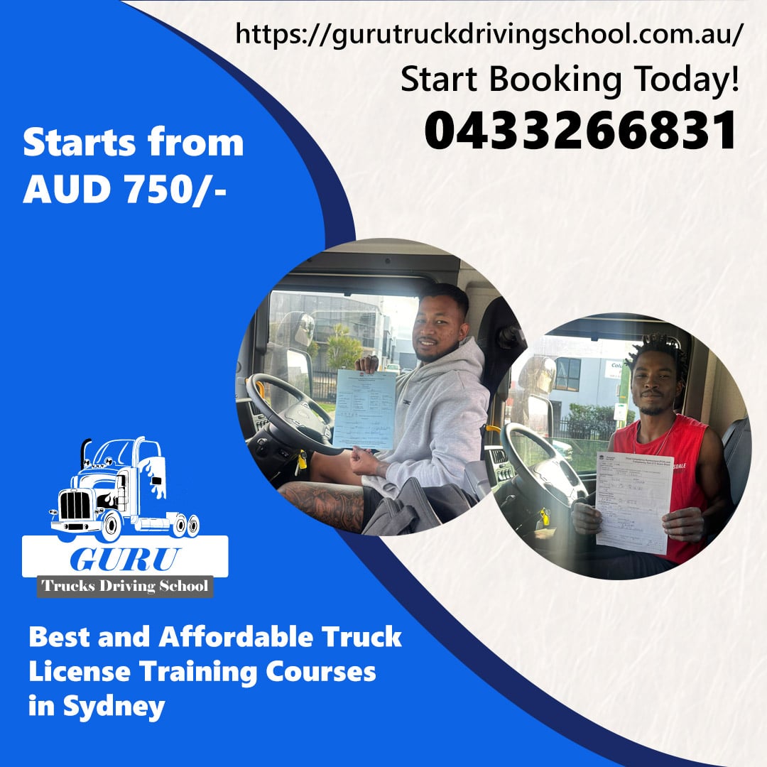 Best and Affordable Truck License Training Courses in Sydney