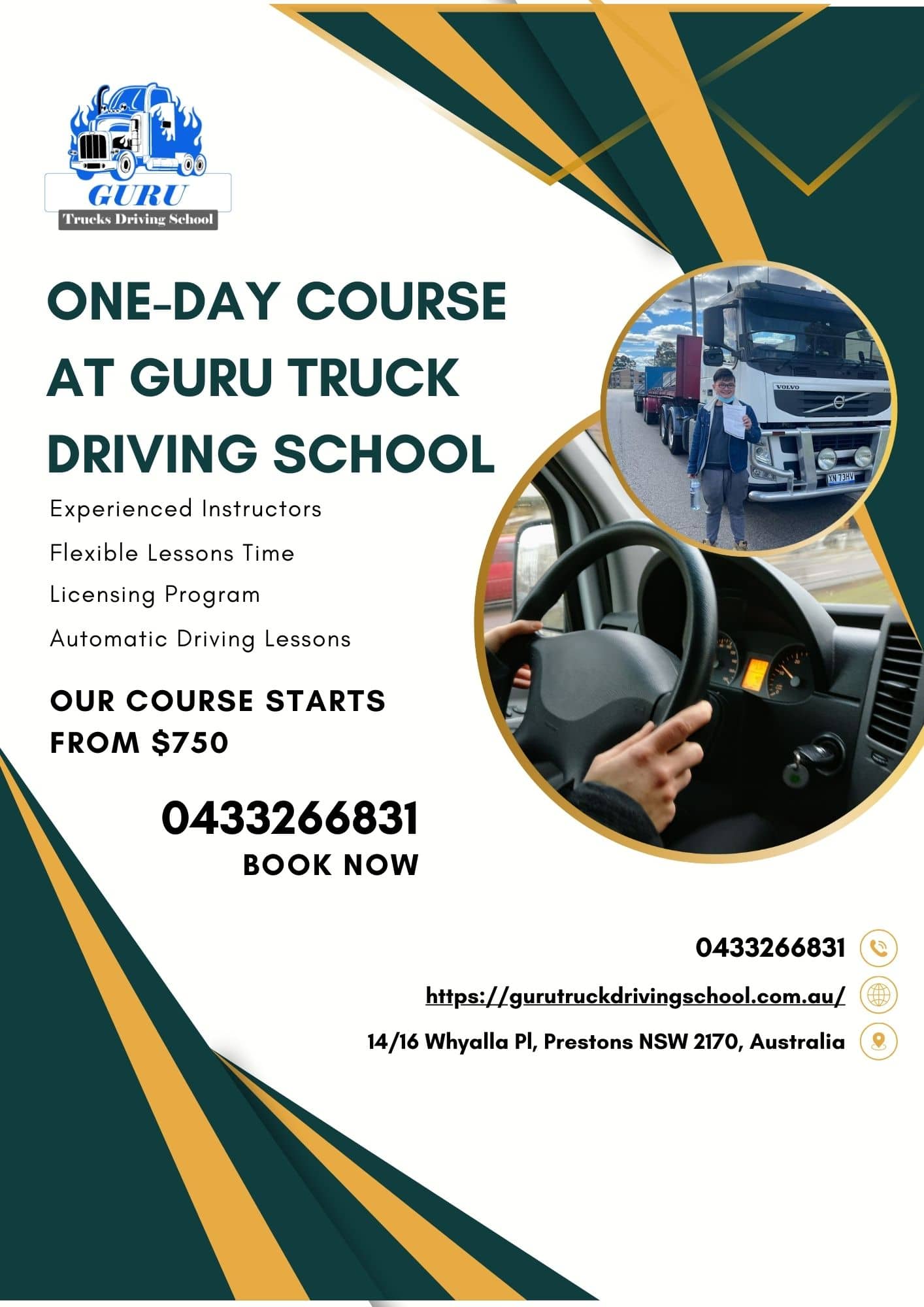 Guru Truck Driving School