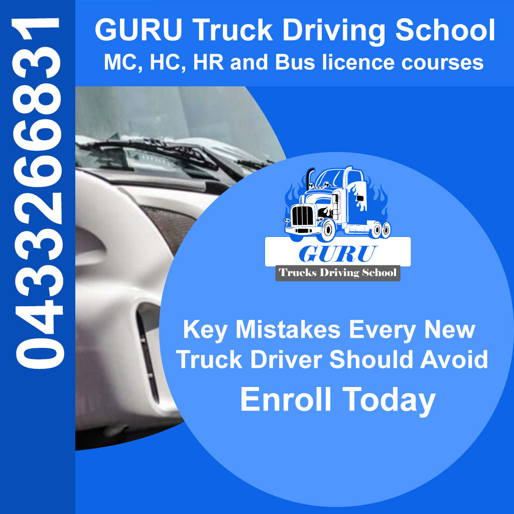 Common Mistakes New Truck Drivers Make