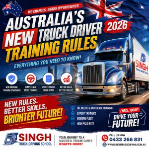 Australia’s New Truck Driver Training Rules 2026