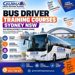 Bus Driver Training Courses Sydney NSW with Guru Truck Driving School